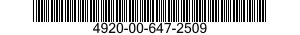 4920-00-647-2509  4920006472509 006472509