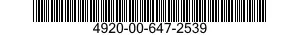 4920-00-647-2539  4920006472539 006472539