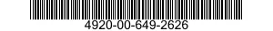 4920-00-649-2626  4920006492626 006492626