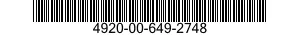 4920-00-649-2748  4920006492748 006492748