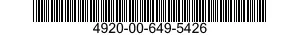 4920-00-649-5426  4920006495426 006495426