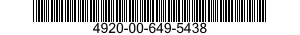 4920-00-649-5438  4920006495438 006495438