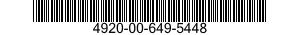 4920-00-649-5448  4920006495448 006495448