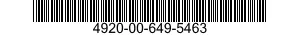4920-00-649-5463  4920006495463 006495463