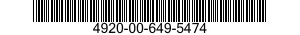 4920-00-649-5474  4920006495474 006495474