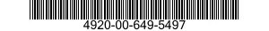 4920-00-649-5497  4920006495497 006495497
