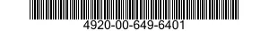 4920-00-649-6401  4920006496401 006496401