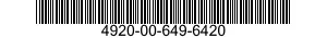 4920-00-649-6420  4920006496420 006496420