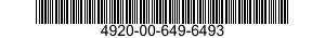 4920-00-649-6493  4920006496493 006496493