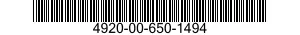 4920-00-650-1494  4920006501494 006501494