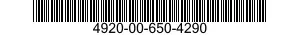 4920-00-650-4290  4920006504290 006504290