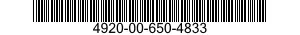 4920-00-650-4833  4920006504833 006504833