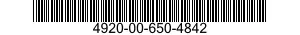 4920-00-650-4842  4920006504842 006504842