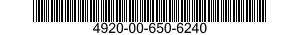 4920-00-650-6240  4920006506240 006506240