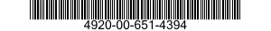 4920-00-651-4394  4920006514394 006514394