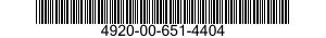 4920-00-651-4404  4920006514404 006514404