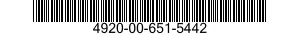 4920-00-651-5442  4920006515442 006515442