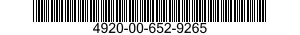 4920-00-652-9265  4920006529265 006529265