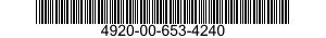 4920-00-653-4240  4920006534240 006534240