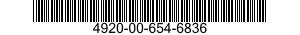 4920-00-654-6836  4920006546836 006546836