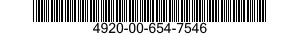 4920-00-654-7546  4920006547546 006547546