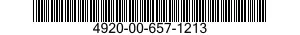 4920-00-657-1213  4920006571213 006571213