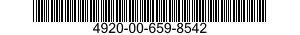 4920-00-659-8542  4920006598542 006598542