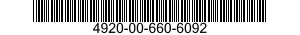 4920-00-660-6092  4920006606092 006606092