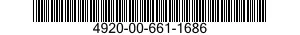4920-00-661-1686  4920006611686 006611686