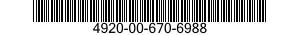 4920-00-670-6988  4920006706988 006706988