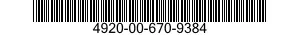 4920-00-670-9384  4920006709384 006709384