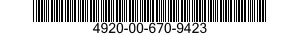 4920-00-670-9423  4920006709423 006709423