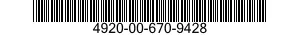 4920-00-670-9428  4920006709428 006709428