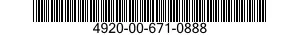 4920-00-671-0888  4920006710888 006710888