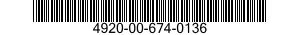 4920-00-674-0136  4920006740136 006740136