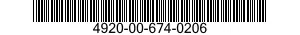 4920-00-674-0206  4920006740206 006740206