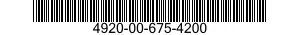4920-00-675-4200  4920006754200 006754200
