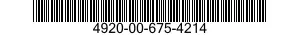 4920-00-675-4214  4920006754214 006754214