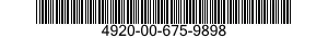 4920-00-675-9898  4920006759898 006759898