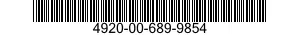 4920-00-689-9854  4920006899854 006899854