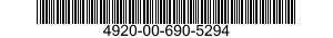 4920-00-690-5294  4920006905294 006905294