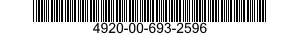 4920-00-693-2596  4920006932596 006932596