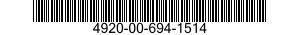 4920-00-694-1514  4920006941514 006941514