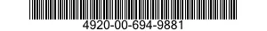 4920-00-694-9881  4920006949881 006949881
