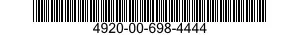 4920-00-698-4444  4920006984444 006984444