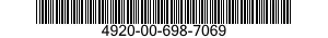 4920-00-698-7069 FIXTURE,ENGINE MAINTENANCE,AIRCRAFT 4920006987069 006987069