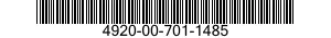 4920-00-701-1485  4920007011485 007011485