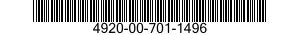 4920-00-701-1496  4920007011496 007011496