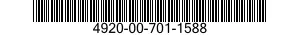 4920-00-701-1588  4920007011588 007011588