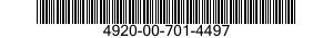 4920-00-701-4497  4920007014497 007014497